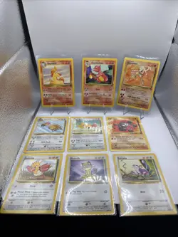 Pokemon Base Jungle Fossil 14 Card Lot Unlimited WOTC Vintage LP+MP - Image 1