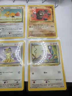 Pokemon Base Jungle Fossil 14 Card Lot Unlimited WOTC Vintage LP+MP - Image 5
