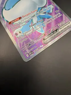 Jellicent ex 160/086 - Full Art Ultra Rare - White Flare Pokemon Card NM - Image 3