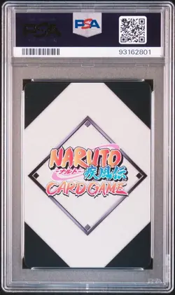Uchiha Sasuke Naruto Shippuden PSA 10 Gem Mint Card Game Bandai - Image 2