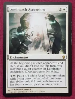 Magic The Gathering ZENDIKAR LUMINARCH ASCENSION white card MTG - Image 1