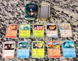 Pokemon Trading Card Crown Zenith Marnie, Morpeko Mini Tin, 50 Mixed Cards #102 - Image 5