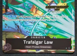 Trafalgar Law #P-038 (CS 2024 Event Pack) One Piece TCG Championship Card | NM - Image 3