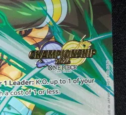 Trafalgar Law #P-038 (CS 2024 Event Pack) One Piece TCG Championship Card | NM - Image 4