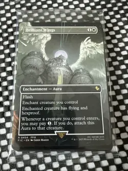 SEALED Brilliant Wings Borderless Non-Foil (FIC 0454) MTG Final Fantasy - Image 1