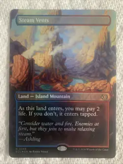Steam Vents (Borderless) Lorwyn Eclipsed Foil - Image 1