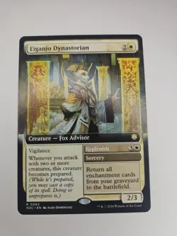 Eiganjo Dynastorian (Extended Art) Commander: Secrets of Strixhaven Regular - Image 1