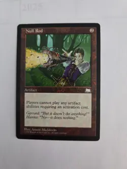Null Rod - Weatherlight Regular - Magic The Gathering - Image 1