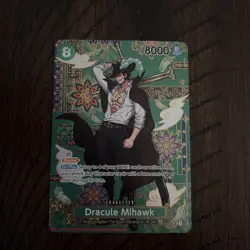 Dracule Mihawk SP OP12-030 (Special Rare) One Piece TCG OP14 The Azure Sea's 7 - Image 1