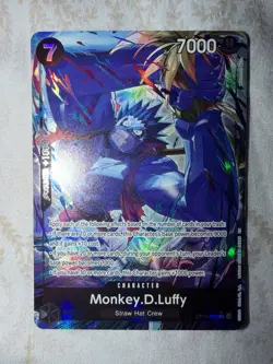 One Piece CCG Monkey.D.Luffy OP15-092 New Foil - Image 1