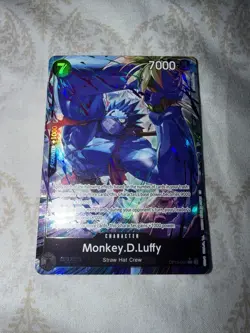 One Piece CCG Monkey.D.Luffy OP15-092 New Foil - Image 3