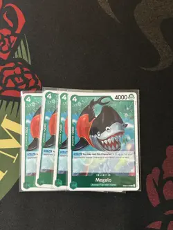 4x One Piece Megalo EB04-018 (Playset) Azure Sea's Seven Foil - Image 1