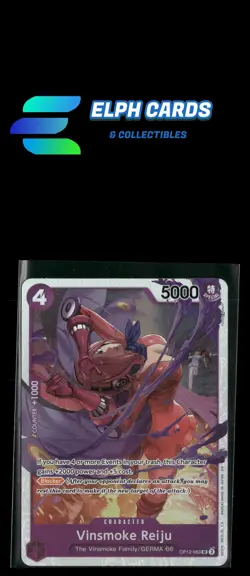 One Piece Legacy Of The Master #OP12-063 Vinsmoke Reiju Foil - Image 1