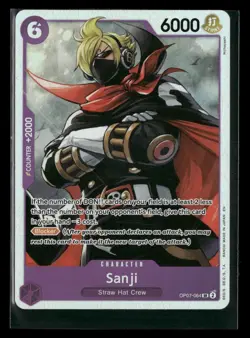 One Piece The Best Vol. 2 #OP07-064 Sanji Foil - Image 1
