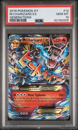 PSA 10 M Charizard EX 12/83 2016 XY Generations Ultra Rare Pokemon Card - Image 1
