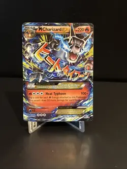 Pokemon TCG Mega M Charizard EX Holo Ultra Rare Card 12/83 Generations - Image 1