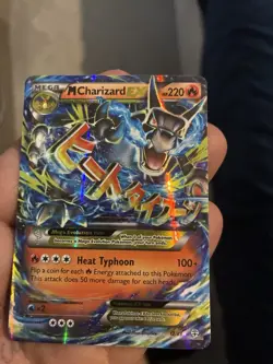 Pokemon Mega M Charizard-EX Holofoil Ultra Rare Card 12/83 XY Generations - Image 1