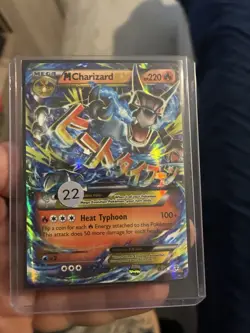 Pokemon Mega M Charizard-EX Holofoil Ultra Rare Card 12/83 XY Generations - Image 5