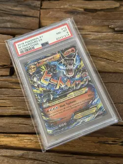 Pokemon TCG Mega M Charizard EX 12/83 Holo Ultra Rare Generations PSA 7 - Image 1