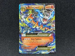 Pokemon Mega M Charizard EX Holo Ultra Rare 12/83 Generations - Image 1