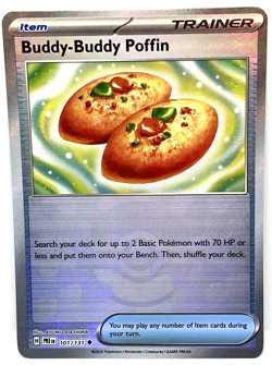 Buddy-Buddy Poffin - 101/131 Pokemon TCG Poke Ball Prismatic Evolutions Card - Image 1