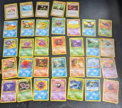 Pokemon Fossil Set - 33x unique Card Unlimited Bundle NM/LP vintage - Image 1