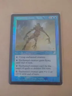 MTG Pemmin's Aura - LP FOIL - Scourge Regular Uncommon Card 45/143 Magic Tcg - Image 1