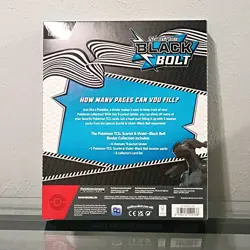 Pokemon Scarlet & Violet Black Bolt Binder Collection Booster Box Zekrom - Image 2