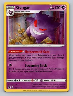 Gengar 066/196 Rare Lost Origin Pokemon Holo NM - Image 1