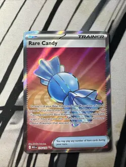 Rare Candy 175/132 Ultra Rare Mega Evolution Pokemon Holo Near Mint - Image 1