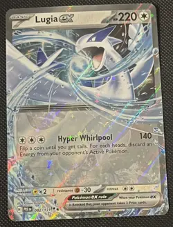 Lugia ex 082/131 Double Rare SV: Prismatic Evolutions Pokemon Near Mint - Image 1