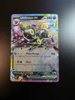 Umbreon ex 060/131 DOUBLE RARE HOLO Prismatic Evolutions Pokemon - Image 1
