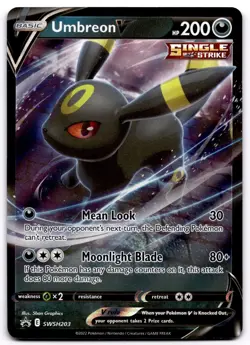 Umbreon V SWSH203 Sword & Shield Promo Promo Near Mint Pokemon - Image 1