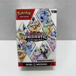 Pokemon TCG Prismatic Evolutions Booster Bundle - New Factory Sealed - Image 1