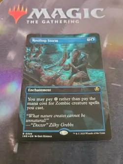 Mtg. Rooftop Storm. Foil Borderless. Innistrad Remastered. Pack Fresh - Image 1