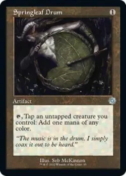Springleaf Drum - Near Mint MTG The Brothers' War: Retro Frame Artifacts - Image 1