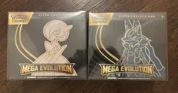 Pokemon TCG Mega Evolution Elite Trainer Box Lucario ETB Sealed Lot Of Two! - Image 1