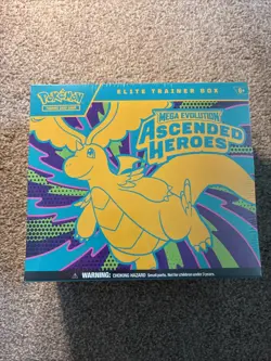 Pokemon Ascended Heroes Elite Trainer Box New Sealed - Image 1