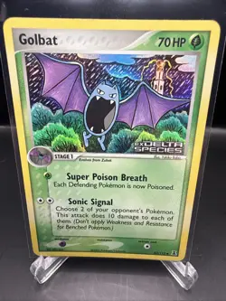 Pokemon TCG Golbat 43/113 Delta Species Stamped Holo - Image 1