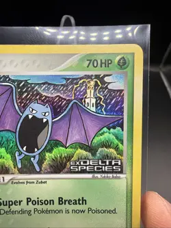 Pokemon TCG Golbat 43/113 Delta Species Stamped Holo - Image 5