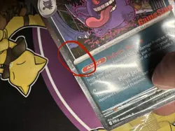 Pokemon Gengar Promo Holo 050/088 GameStop Exclusive Sealed Cosmos SWIRL 🌀 - Image 3
