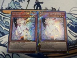 Yugioh Ash Blossom & Joyous Spring Platinum Secret Rare RA04-EN025 x2 - Image 1