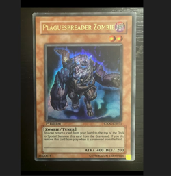 Plaguespreader Zombie Ultra Rare CSOC-EN031 1st Edition Lightly Played LP - Image 1