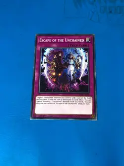 YUGIOH Common Escape Of The Unchained CHIM-EN069 1st Edition - Image 1