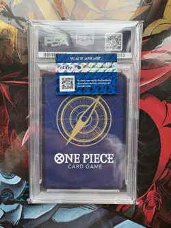 One Piece CCG Nami Romance Dawn Alternate Art Pre Errata OP01-016 1st PSA 10 - Image 2