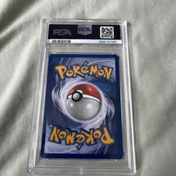 Pikachu Yellow Cheeks 1999 WOTC Pokemon Card 58/102 Base Set PSA Grade NM Mint 8 - Image 2