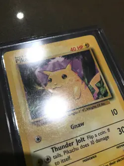 1999 POKEMON GAME PIKACHU YELLOW CHEEKS Base Set # 58 / 102 - Image 2