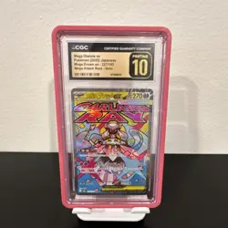 CGC Pristine 10 Mega Diancie ex Mega Attack Rare Mega Dream 227/193 Japanese - Image 1