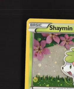 Shaymin XY188 XY Black Star Promo Holo GALAXY SWIRL Pokemon Card LP+ - Image 3