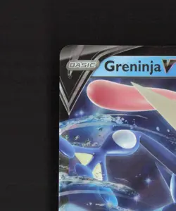 Greninja V 073/264 Fusion Strike Ultra Rare Holo Pokemon Card NM - Image 3